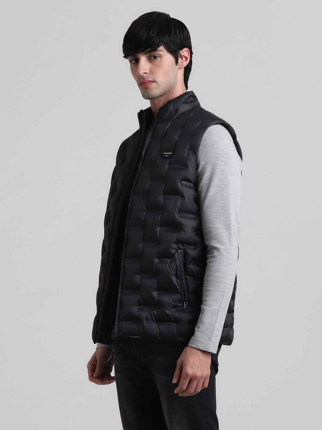 Black Puffer Vest