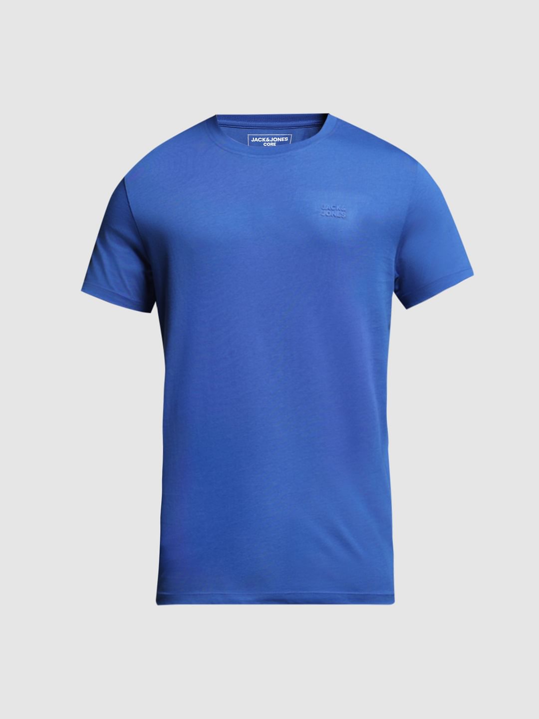 Blue Cotton T-Shirt