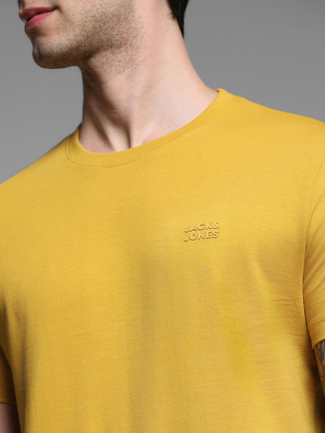 Yellow Cotton T-Shirt