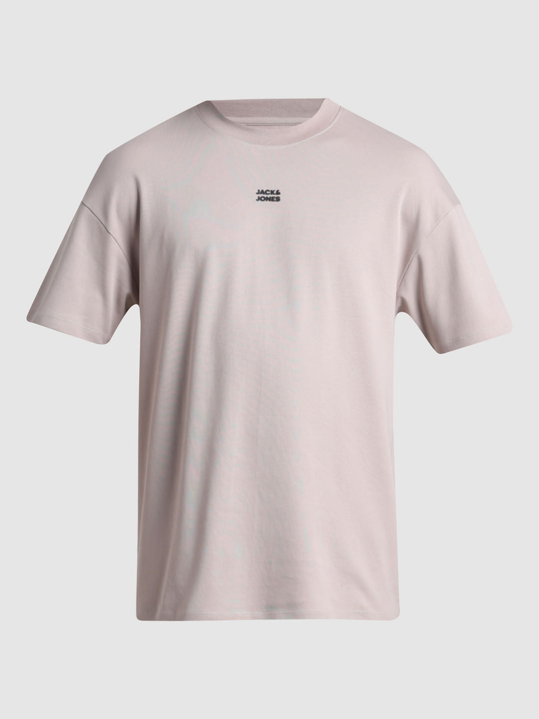 Light Brown Graphic Printed Oversized T-shirt