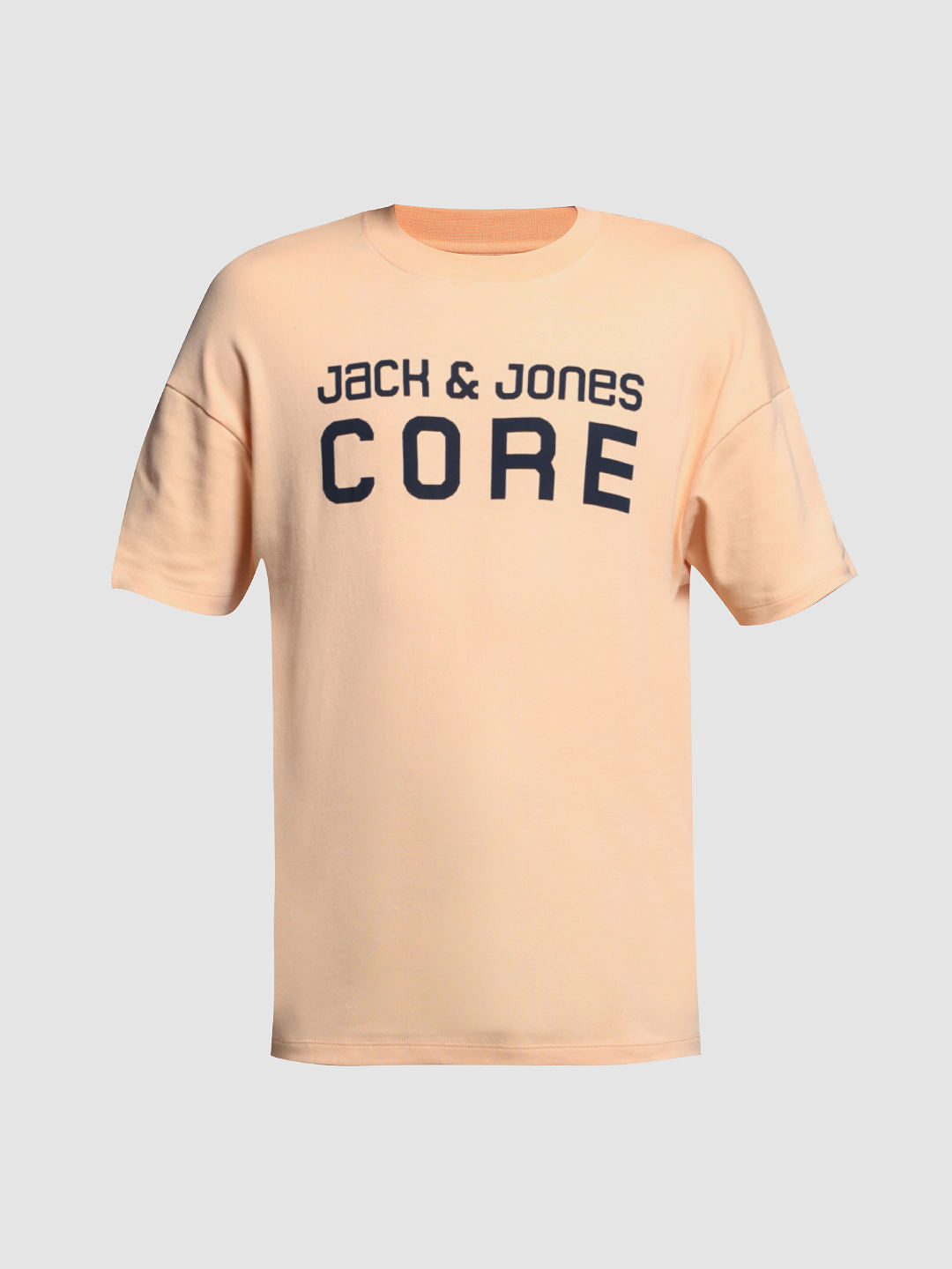 ORANGE CREW NECK SHIRT