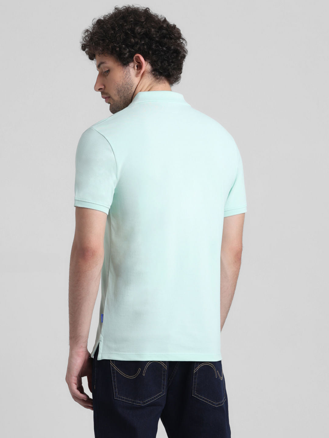 Light Green Cotton Polo