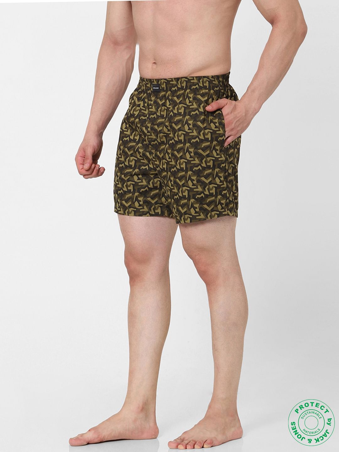 Green Camo Boxers