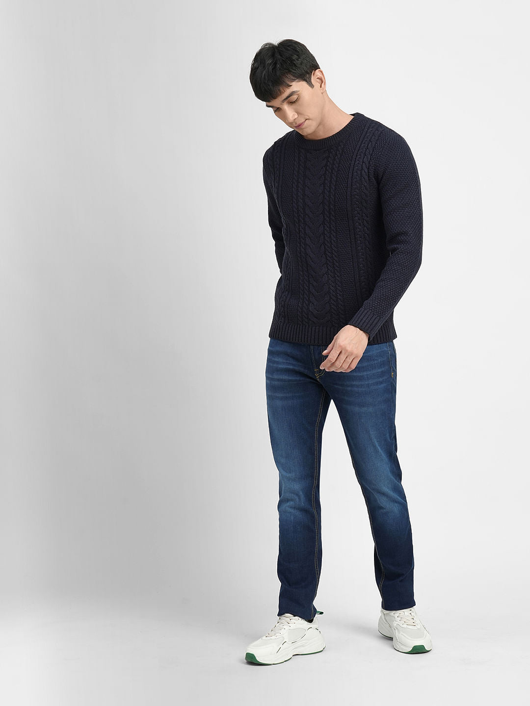 Navy Blue Sweater