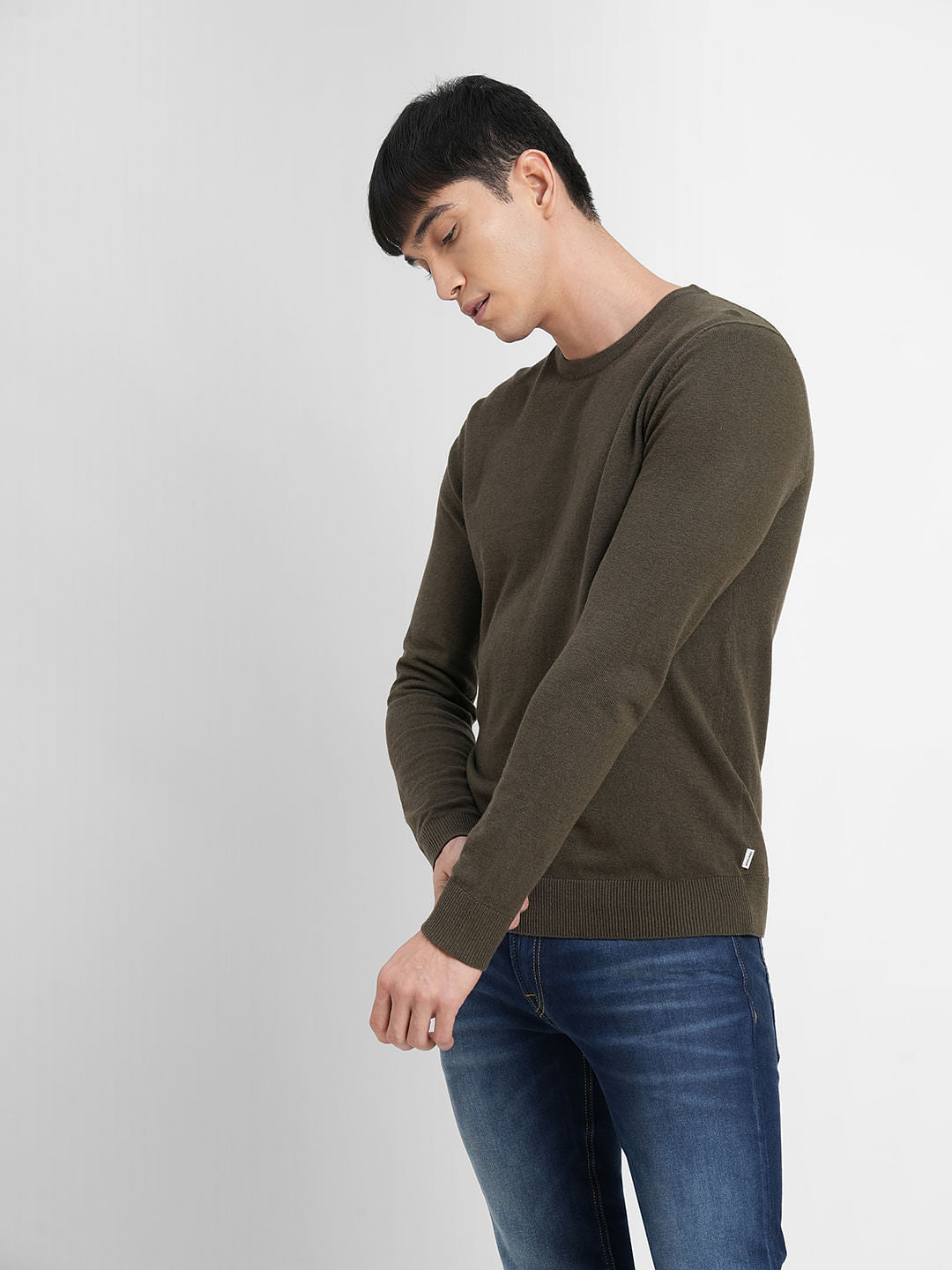 Dark Green Pullover