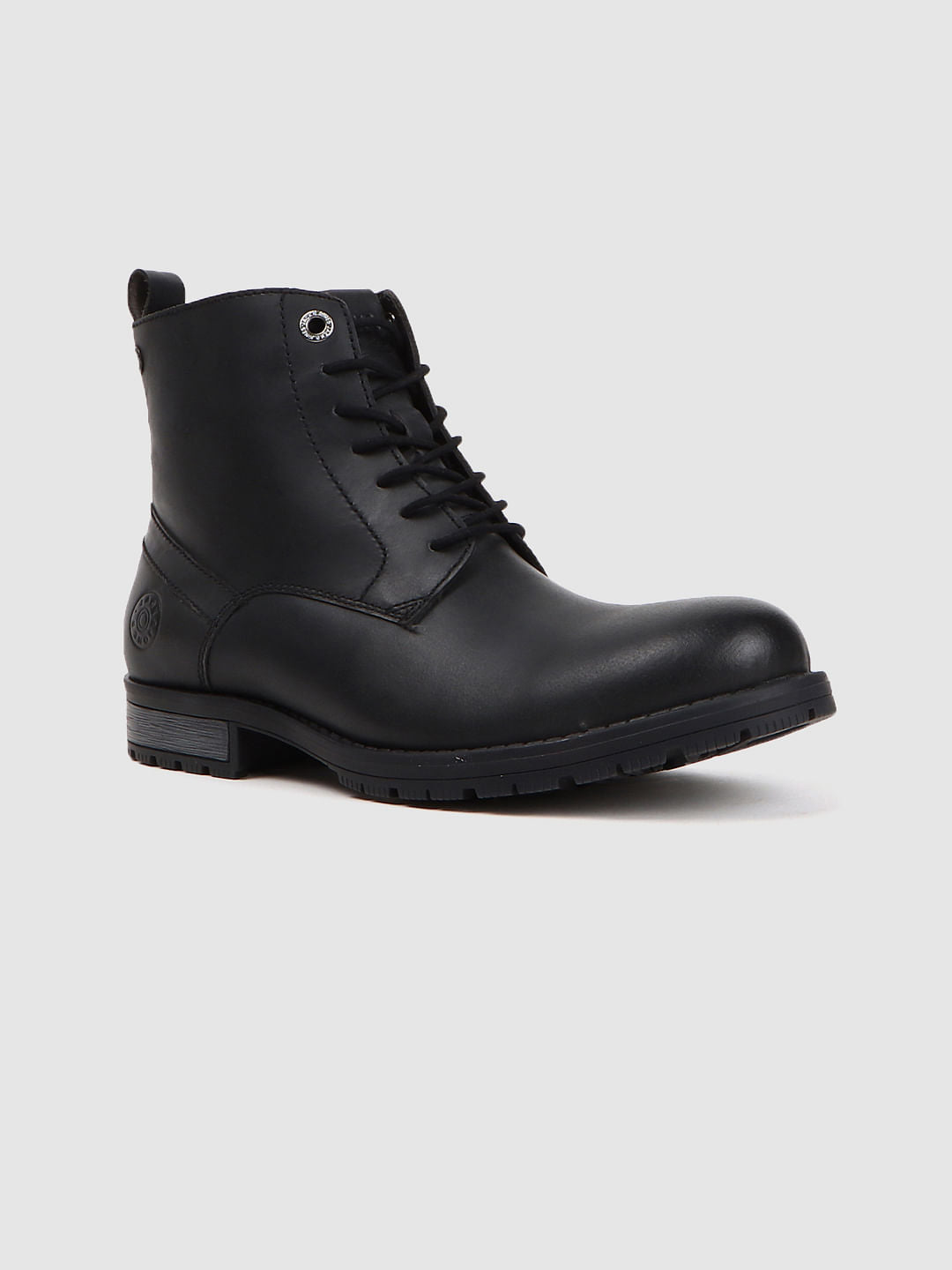 Black Leather Boots