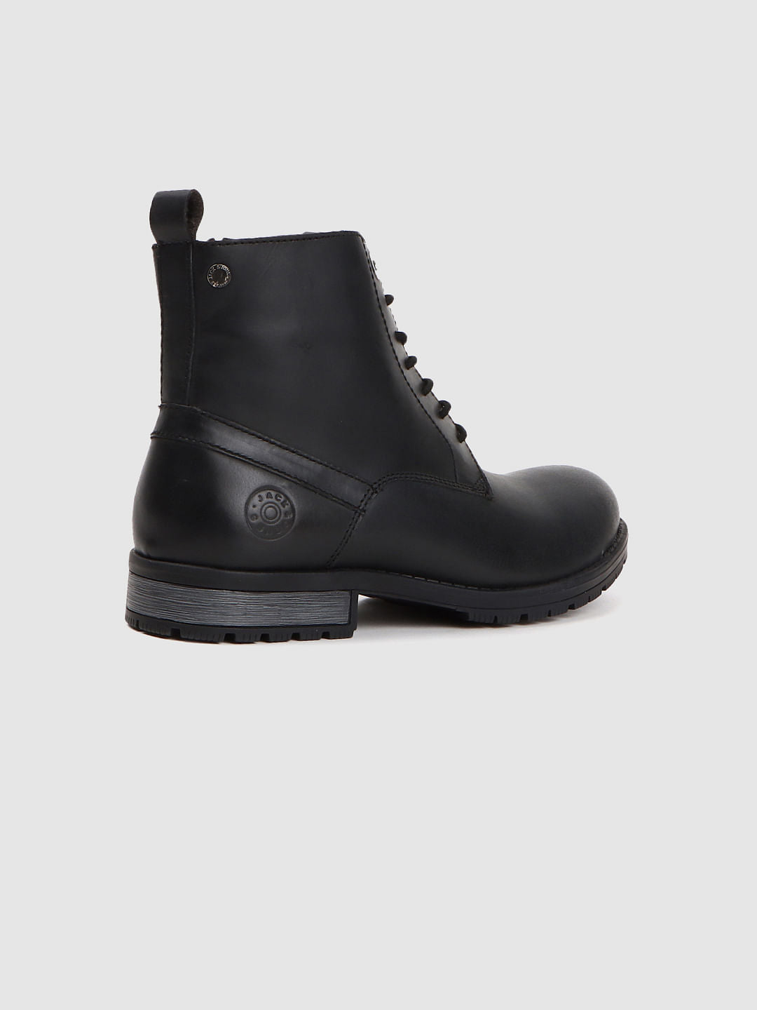 Black Leather Boots
