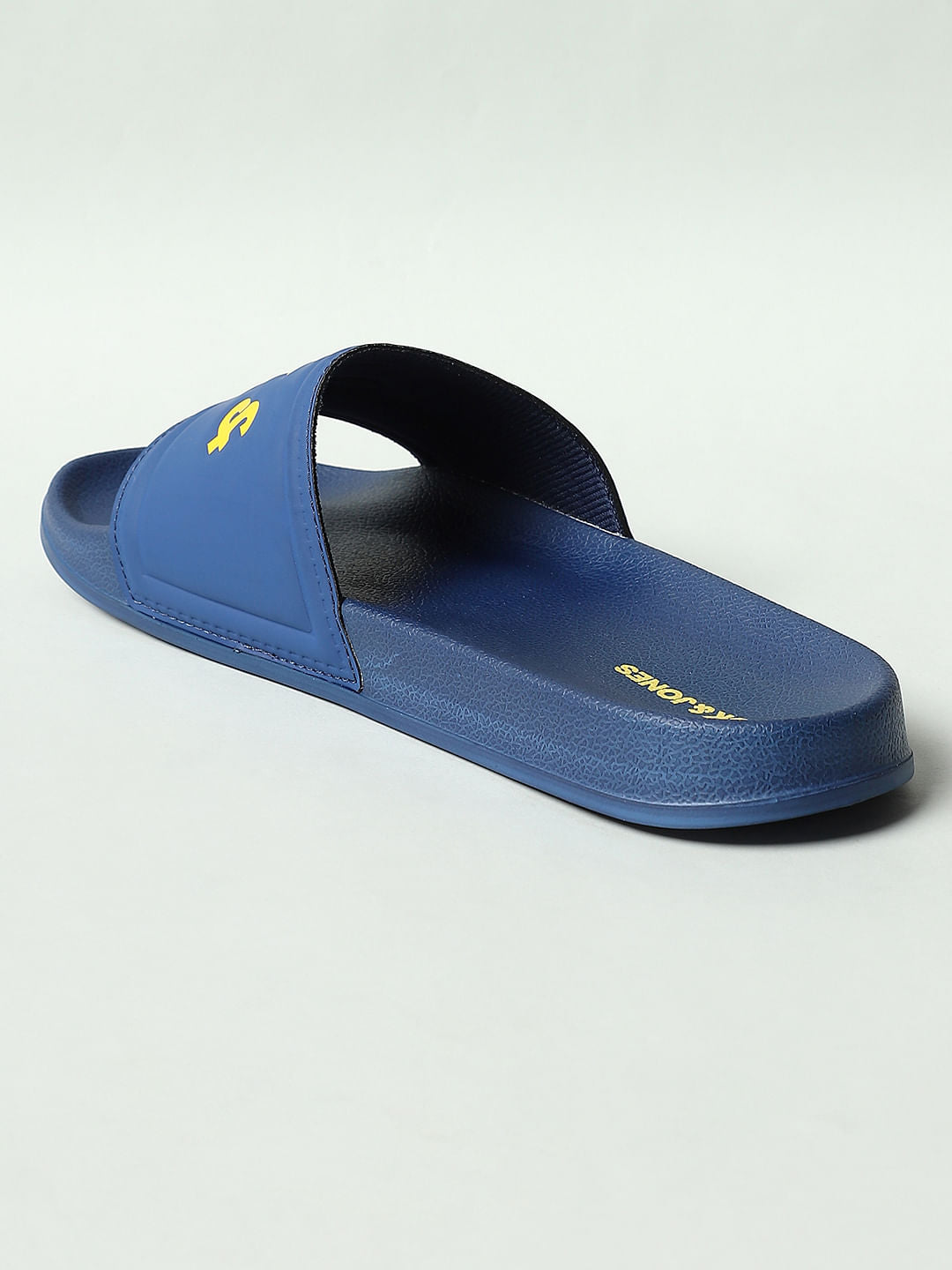 Blue Logo Print Sliders