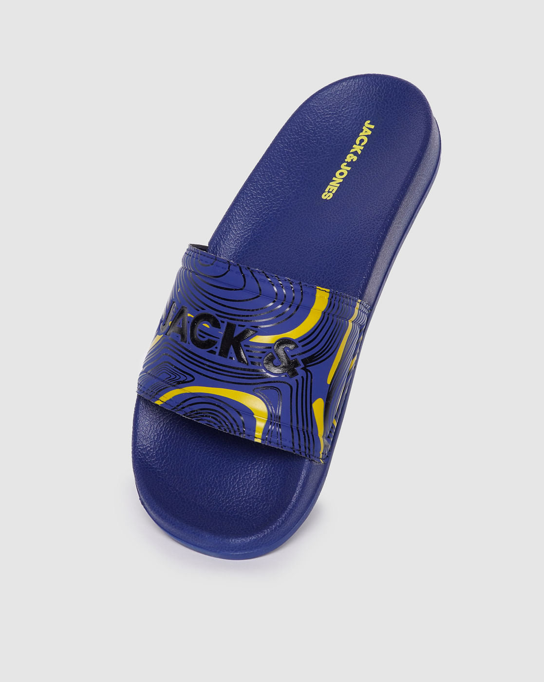 Blue Abstract Print Sliders