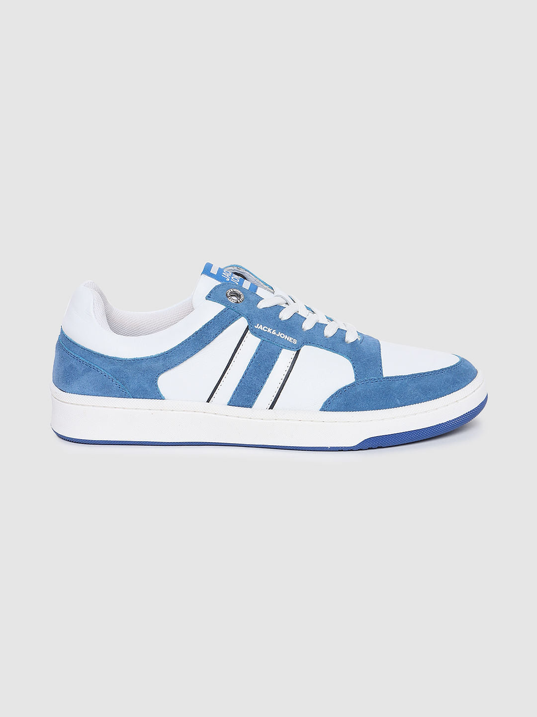 Blue Colourblocked Sneakers