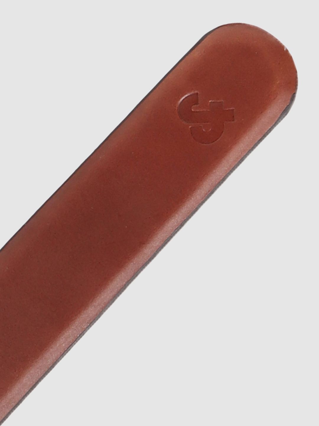 Dark Brown Leather Belt
