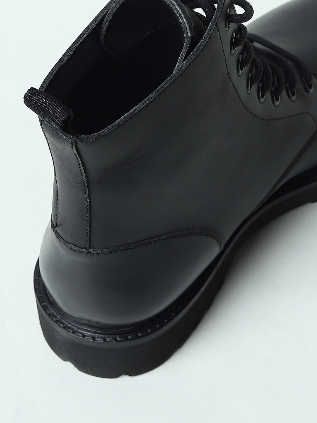 Black Lace Boots