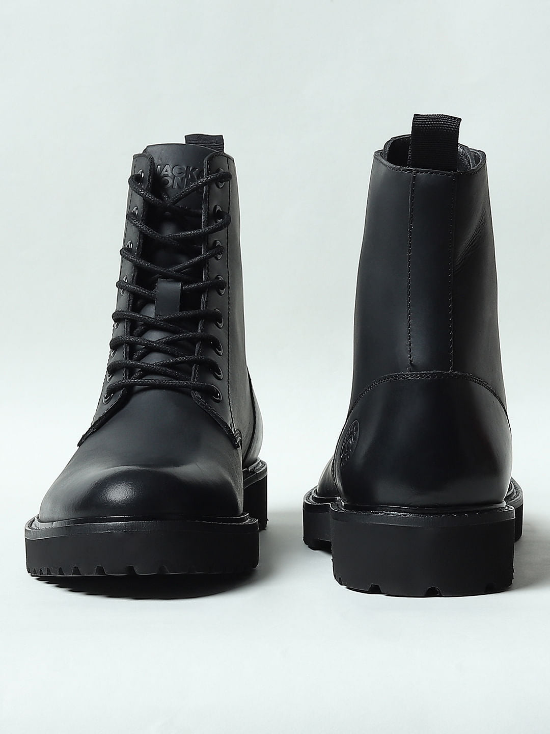Black Lace Boots