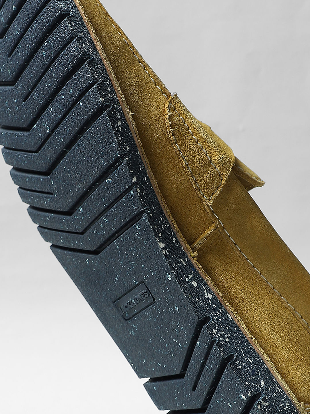 Mustard Suede Loafers