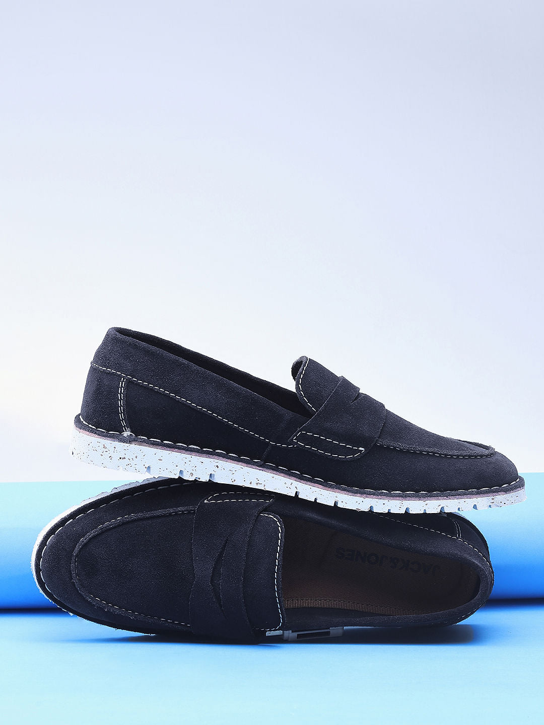 Navy Blue Loafers