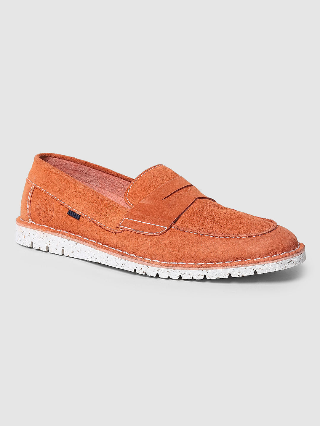 Orange Loafers