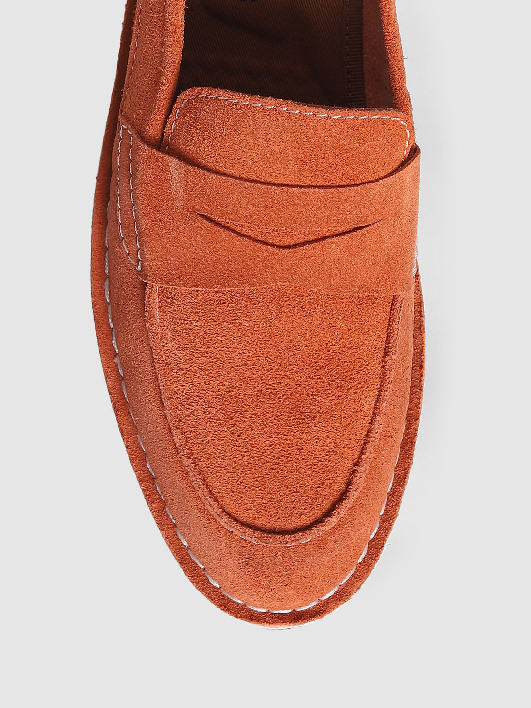 Orange Loafers
