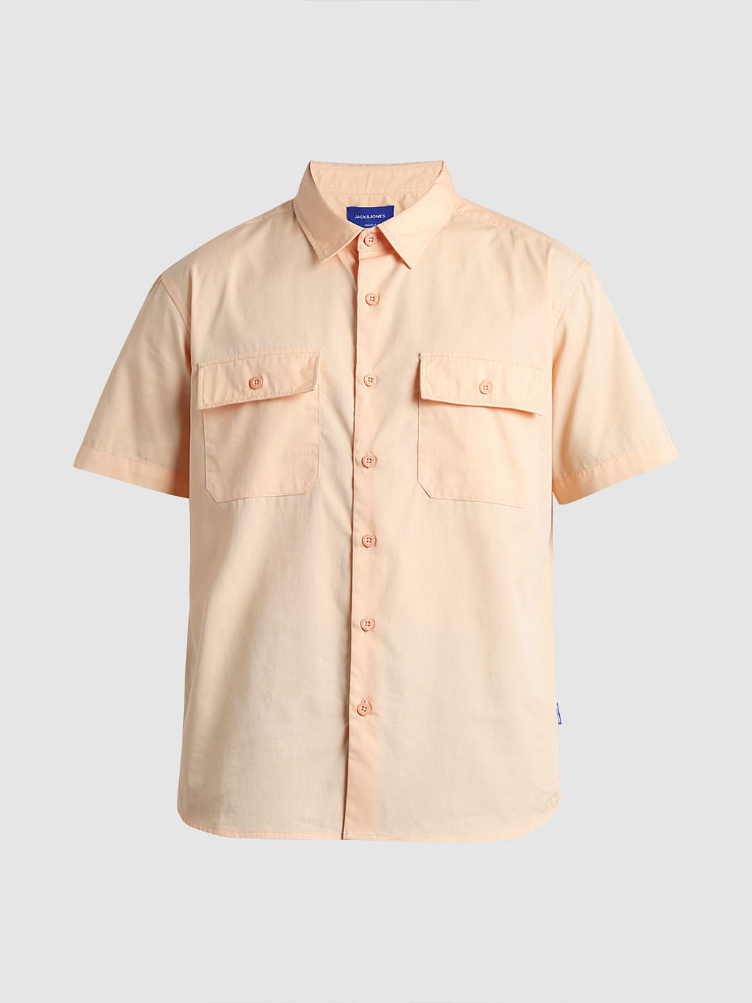 Bleached Beige Drop Shoulder Shirt
