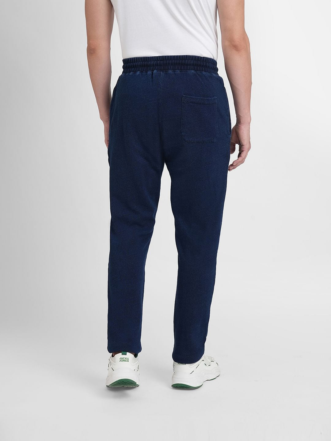 Blue Mid Rise Co-ord Trackpants