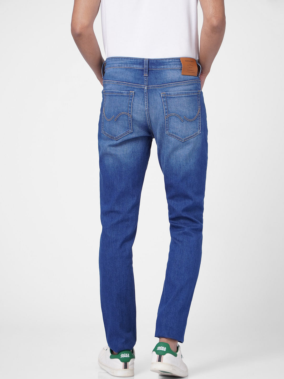 Light Blue Low Rise Glenn Slim Fit Jeans