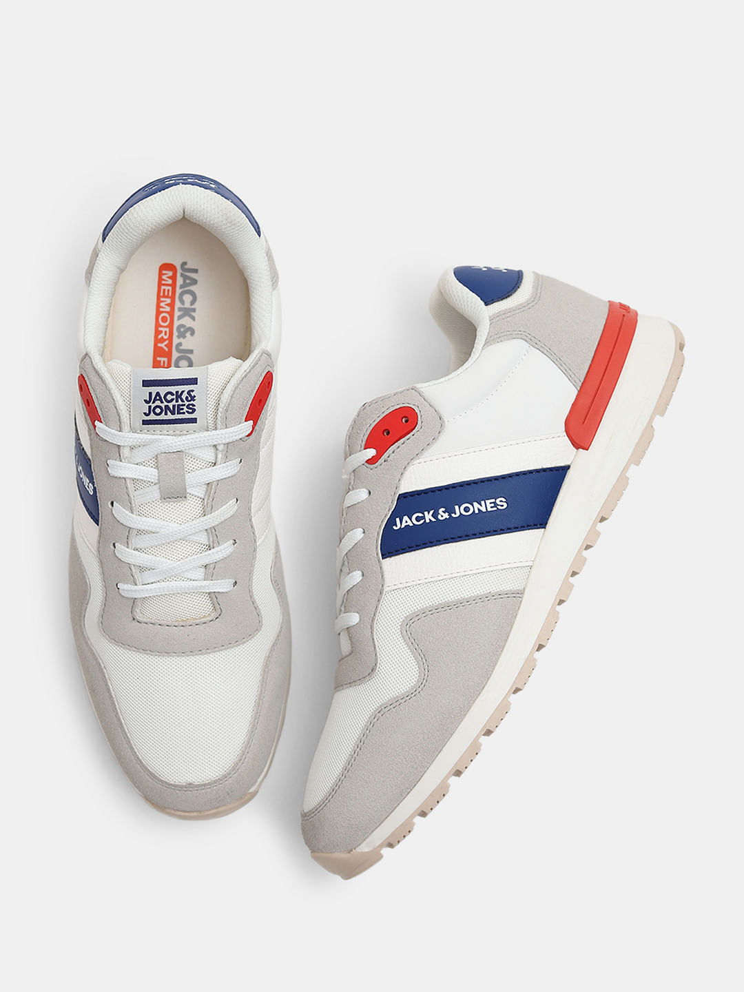 Off-White Colourblocked Logo Print Sneakers