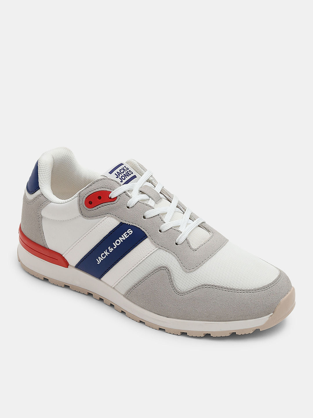 Off-White Colourblocked Logo Print Sneakers