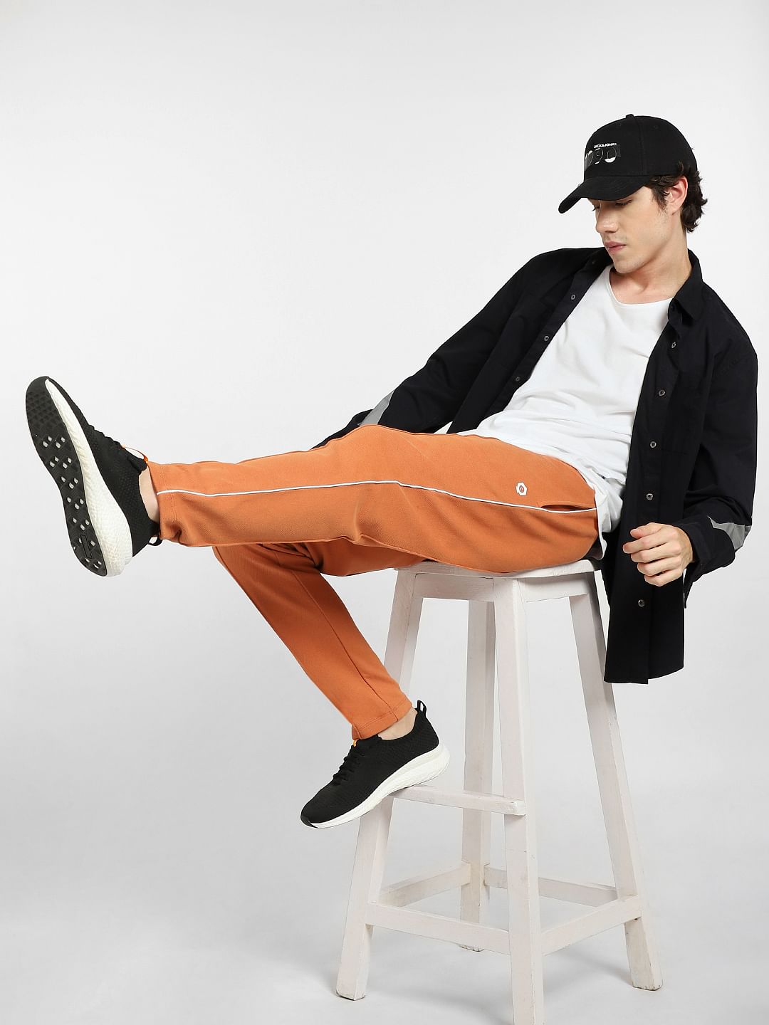 Orange Yard Dyed Sweatpants