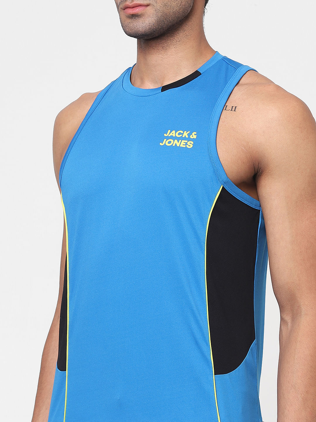 Blue Gym Vest