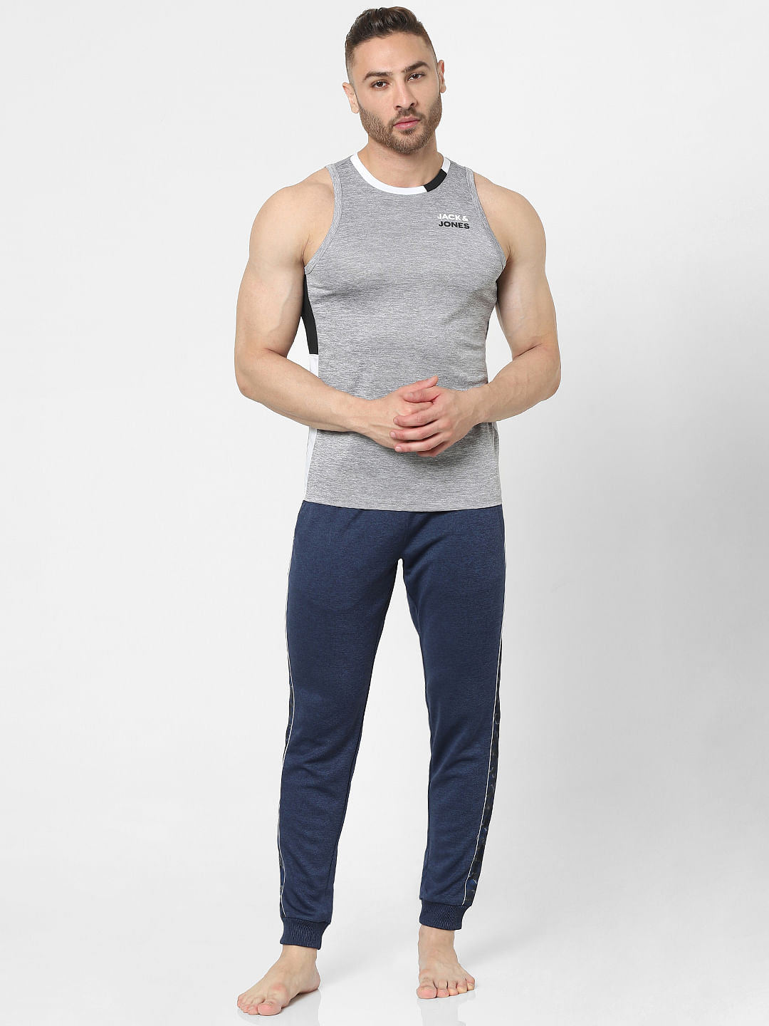 Grey Gym Vest