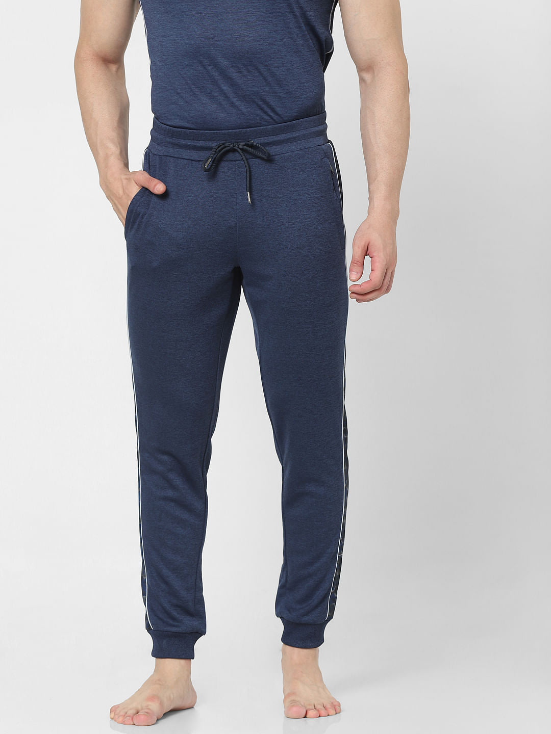 Blue Camo Trackpants