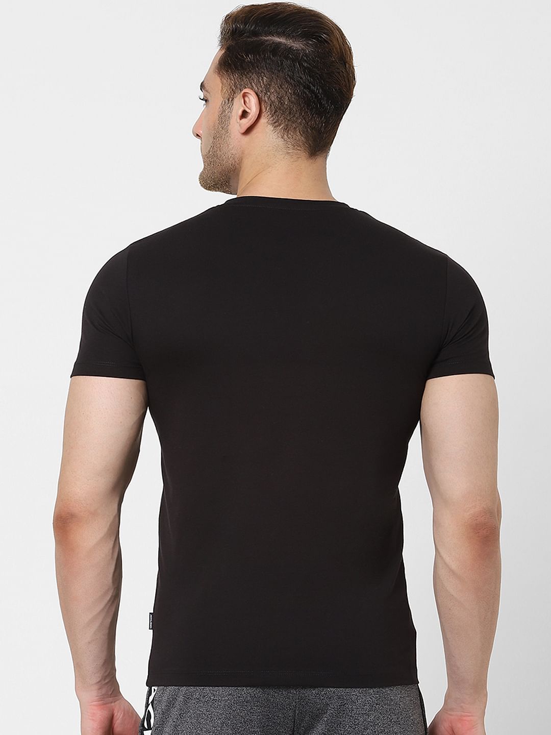 Black Crew Neck T-shirt
