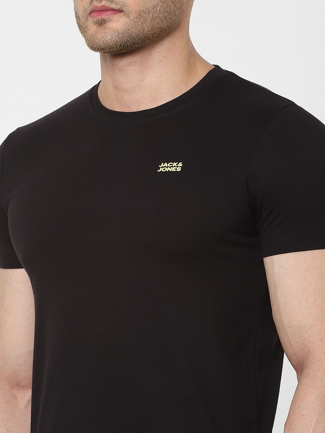 Black Crew Neck T-shirt