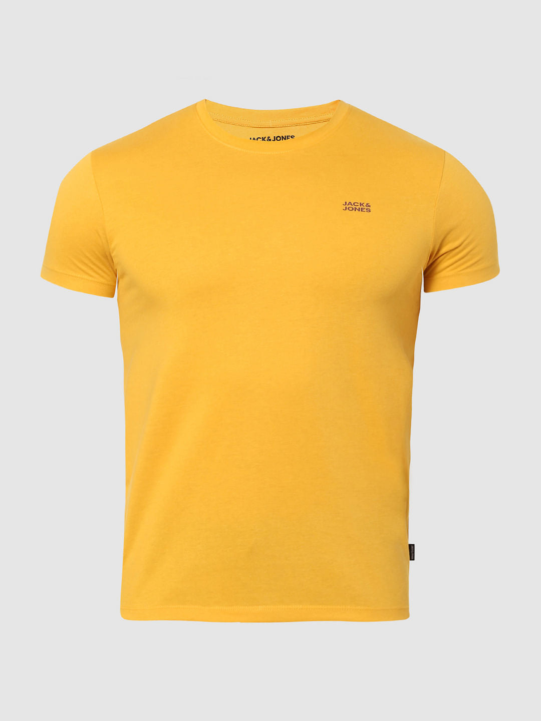 Yellow Crew Neck T-shirt