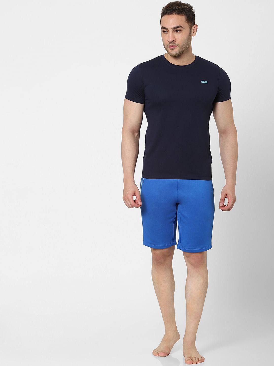 Navy Blue Crew Neck T-shirt