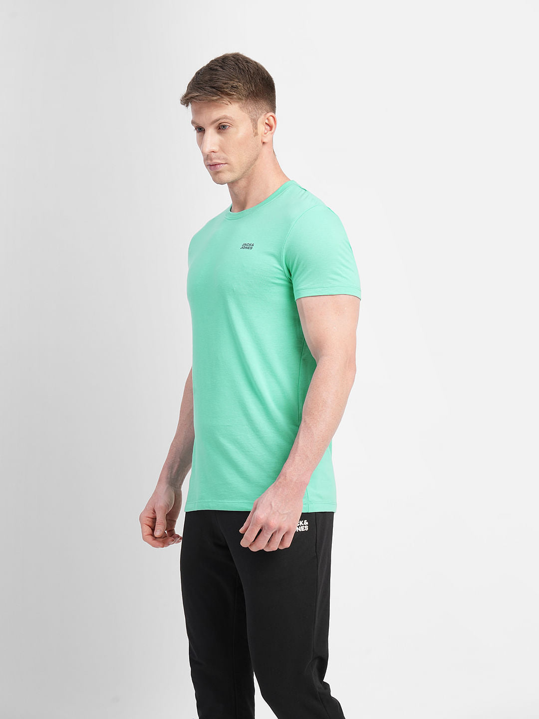 Green Crew Neck T-shirt