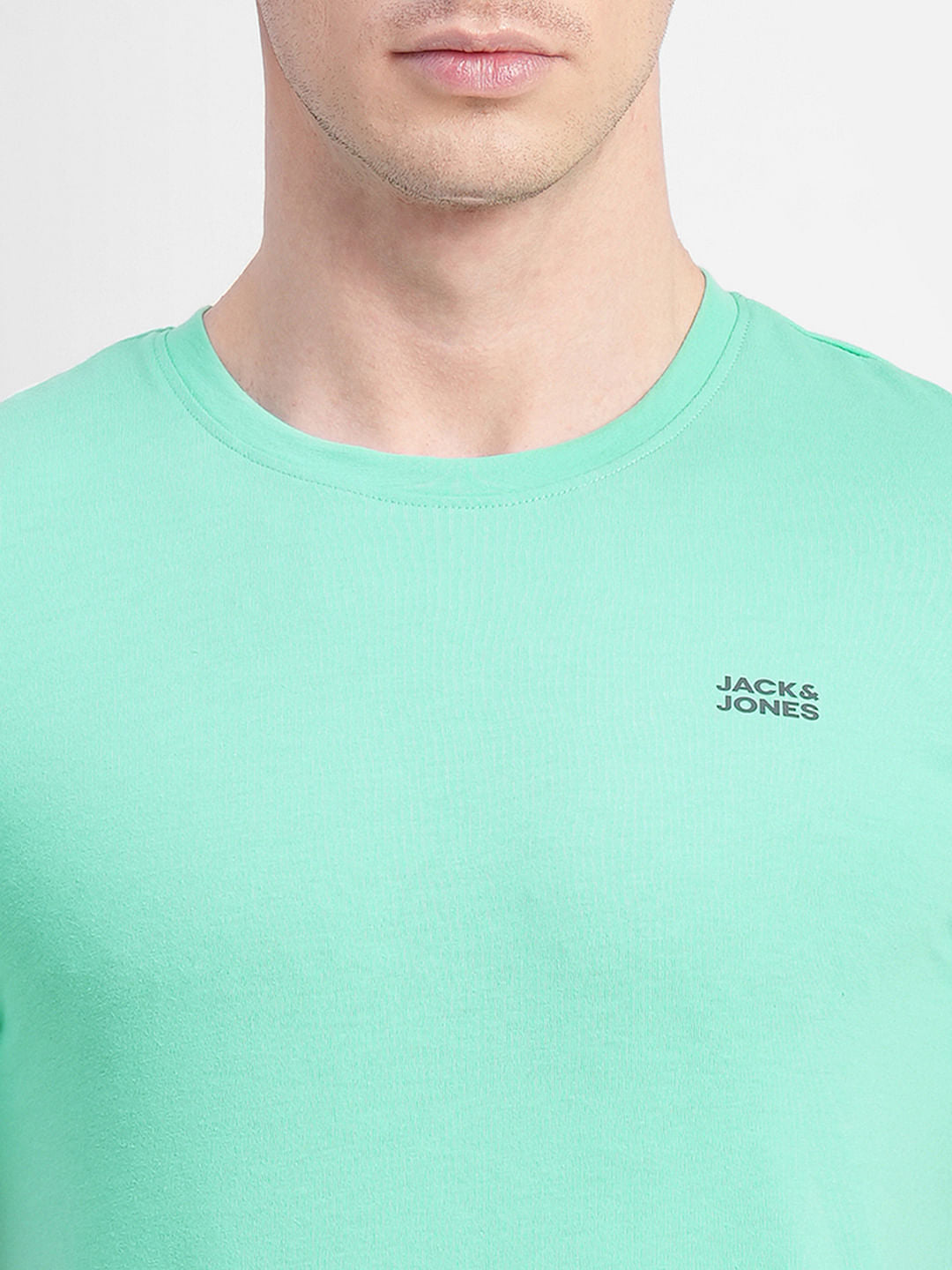 Green Crew Neck T-shirt