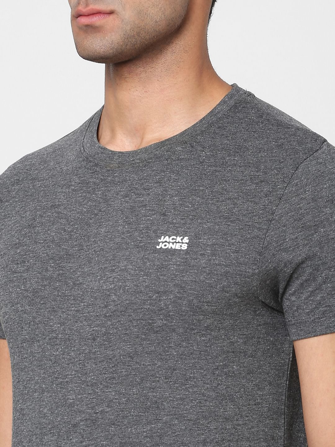 Grey Crew Neck T-shirt
