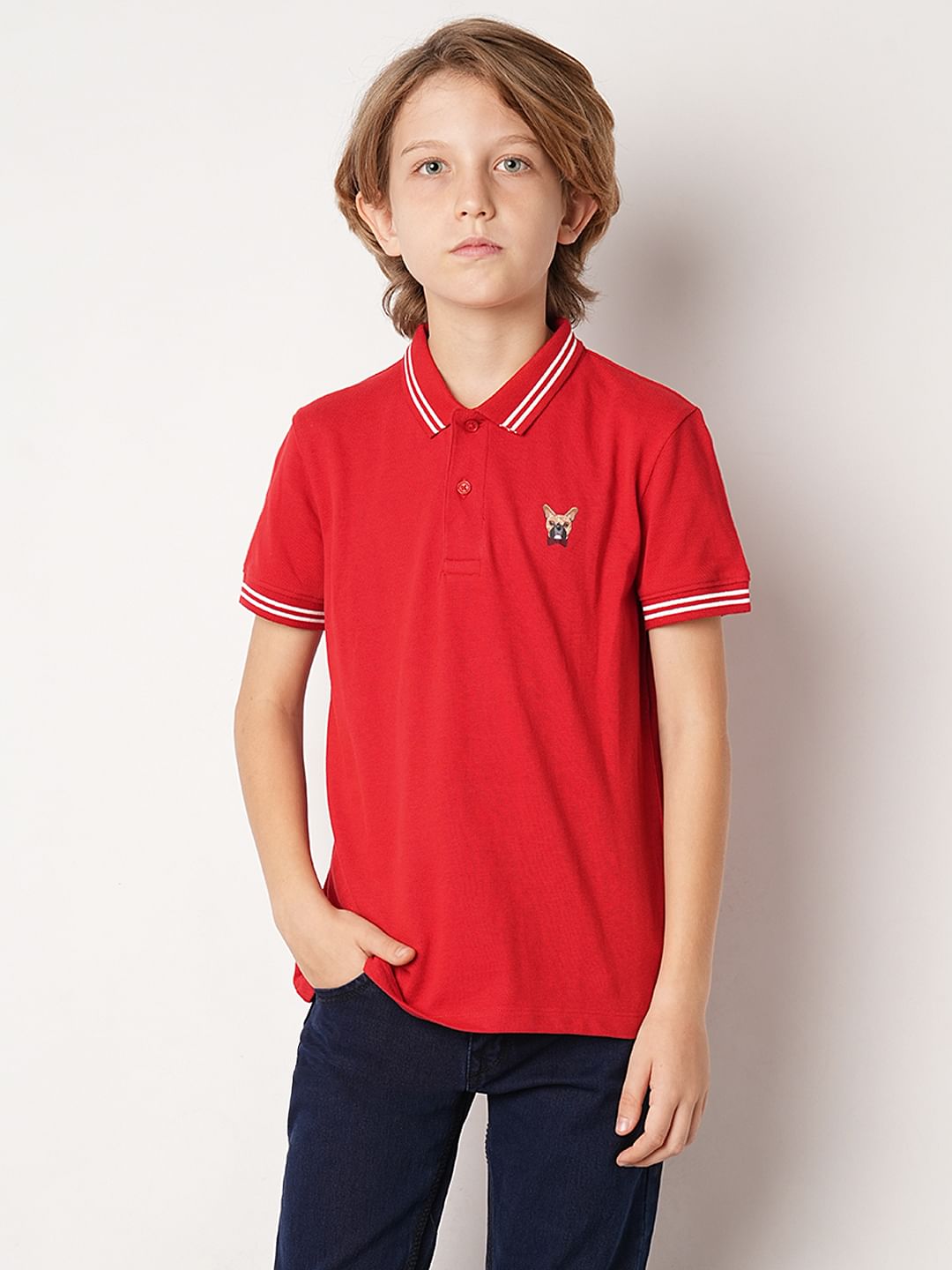 Red Polo T-shirt