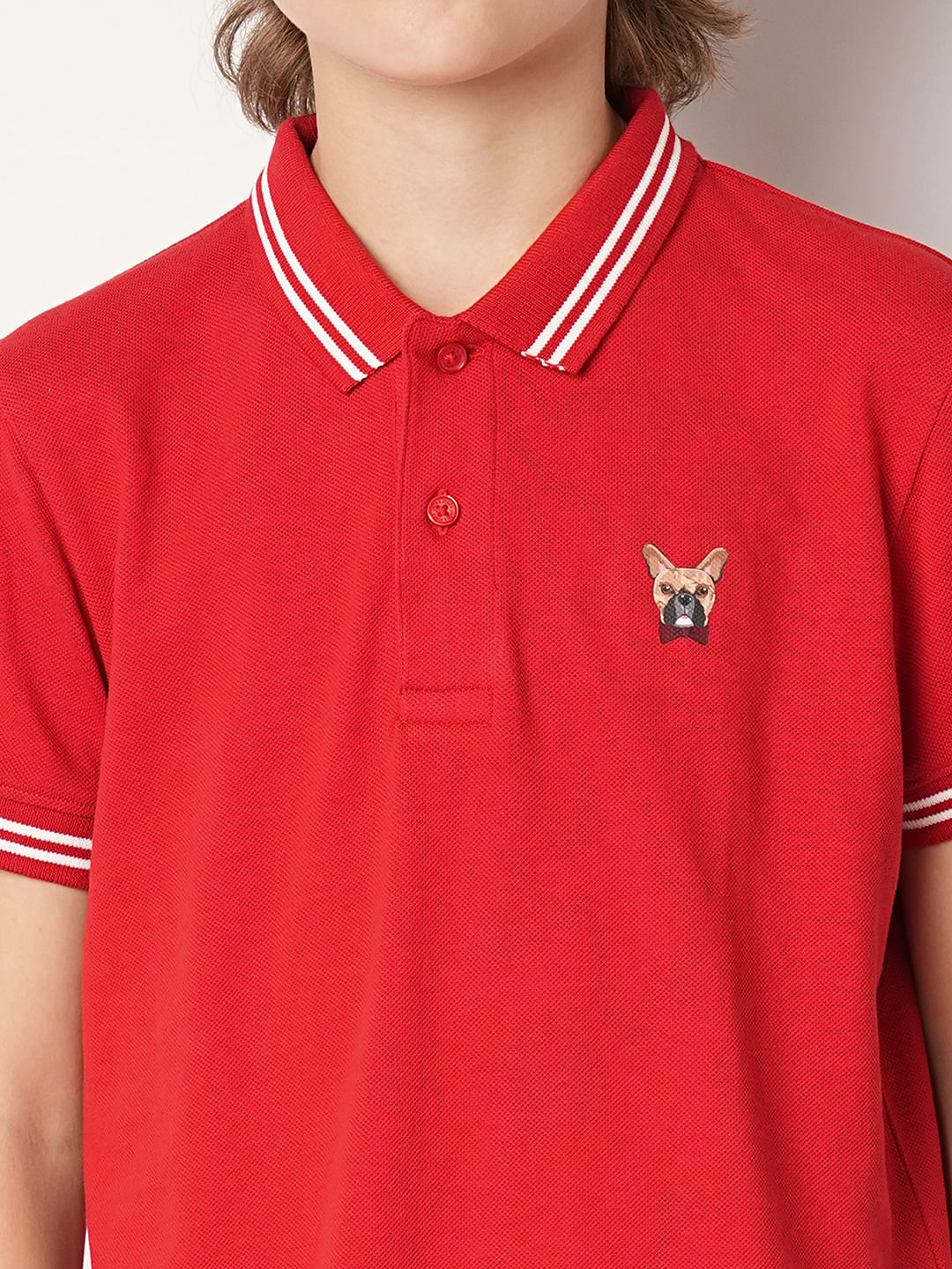 Red Polo T-shirt