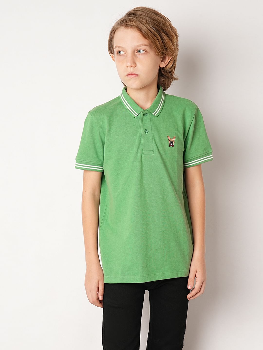 Green Polo T-shirt