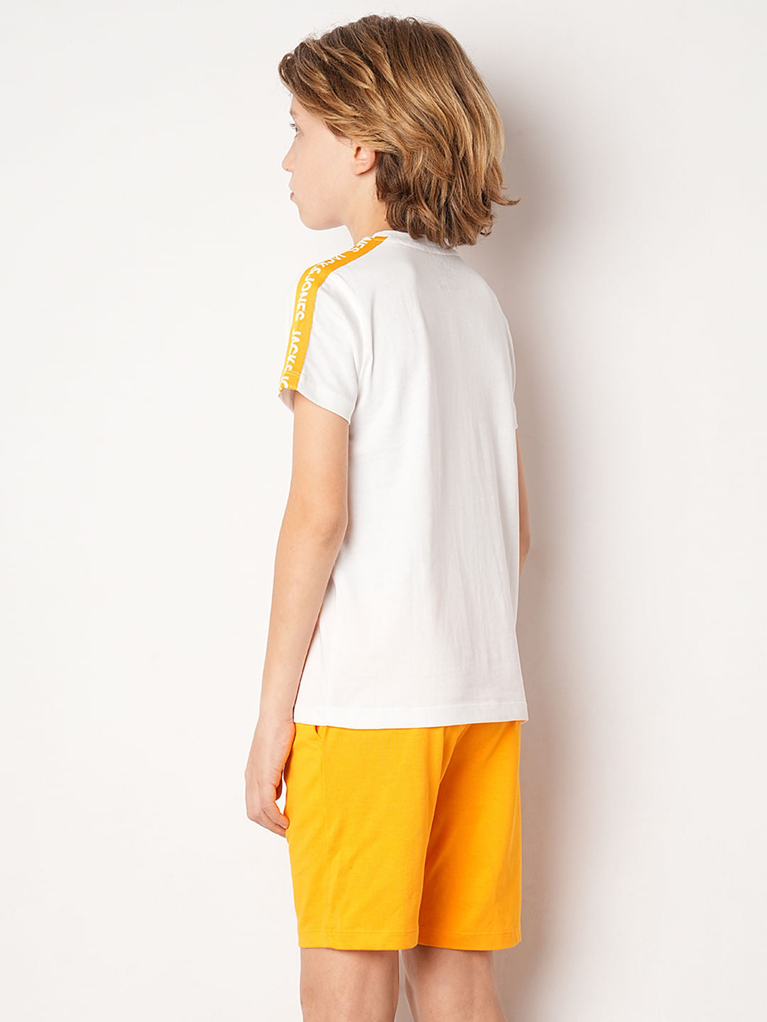 GARFIELD White Printed Cotton T-shirt