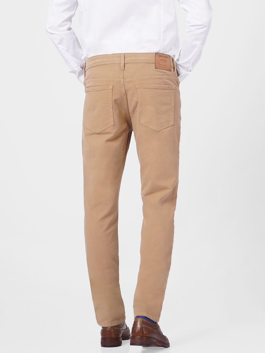 Brown Low Rise Pants