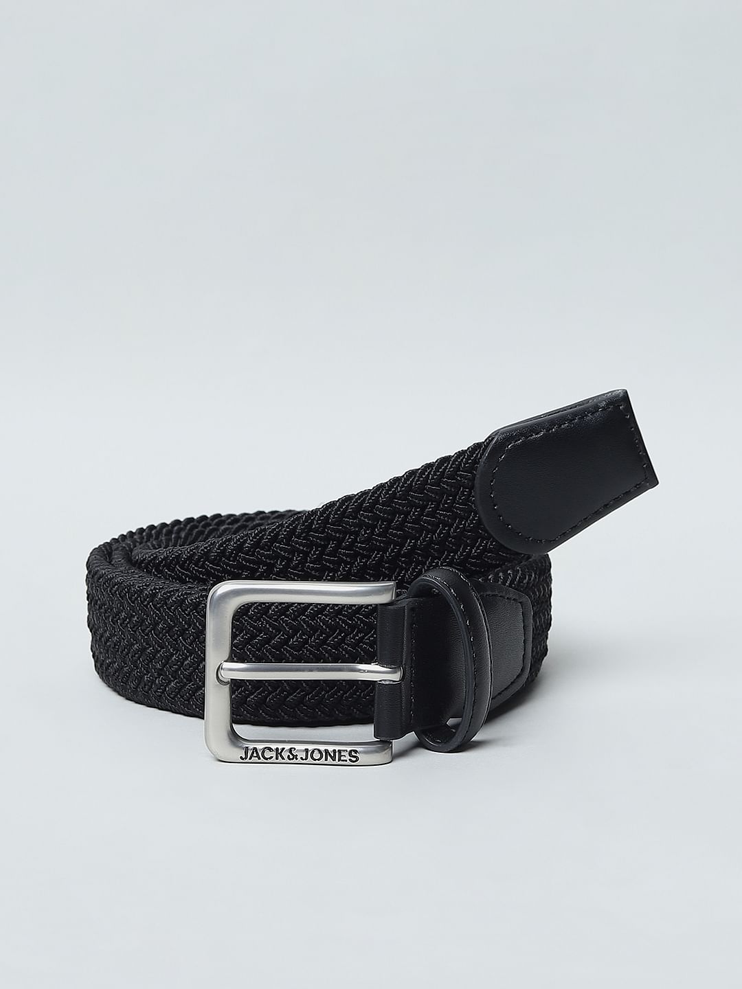 Black Braided Belt