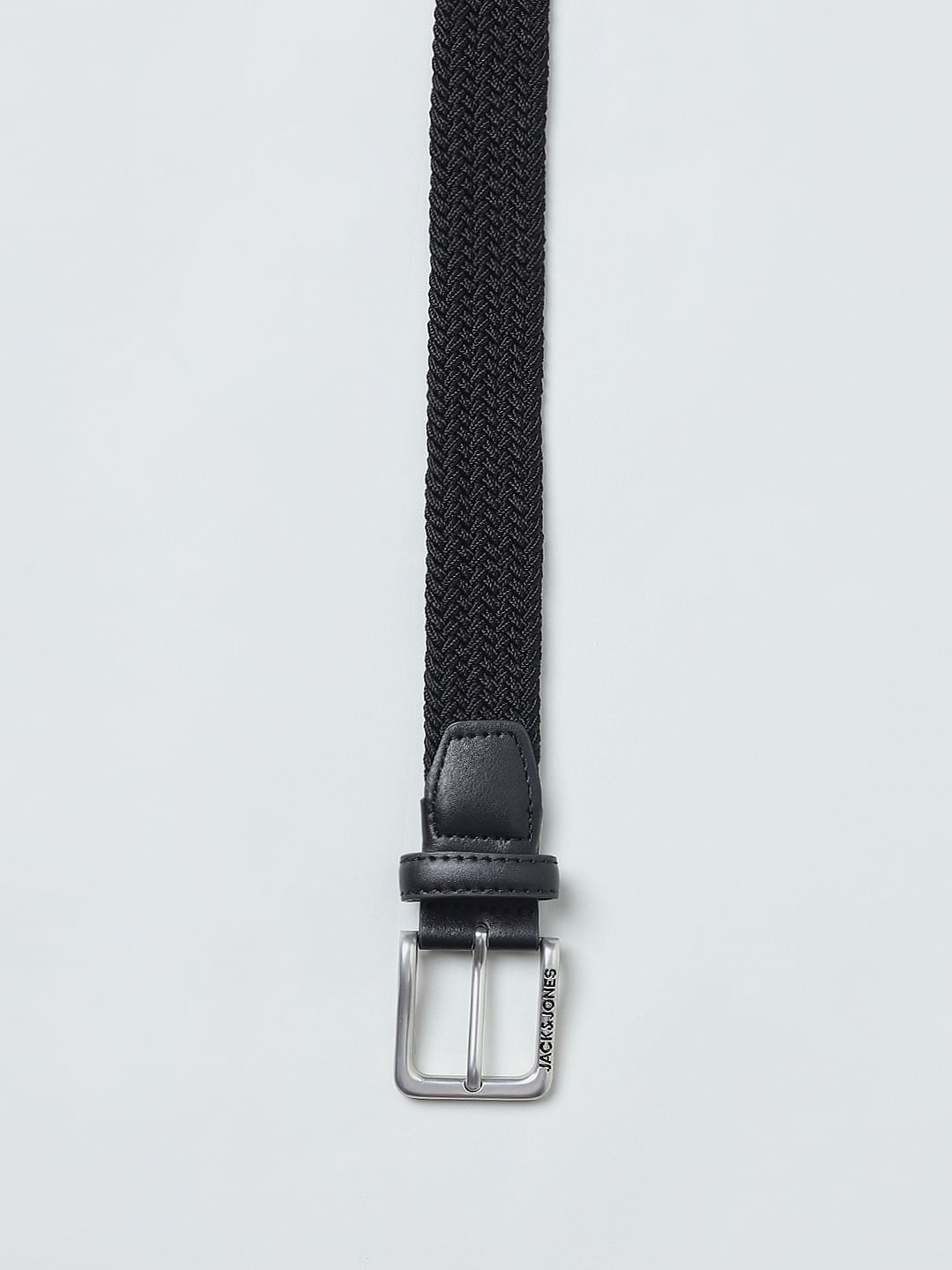Black Braided Belt