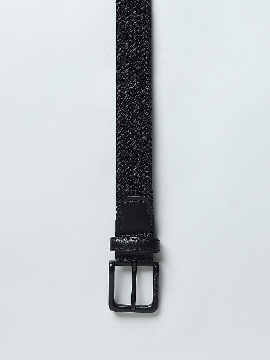 Black Braided Belt
