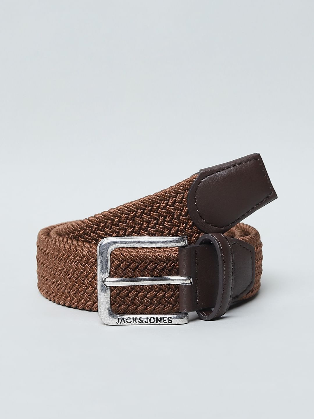 Brown Braided Belt