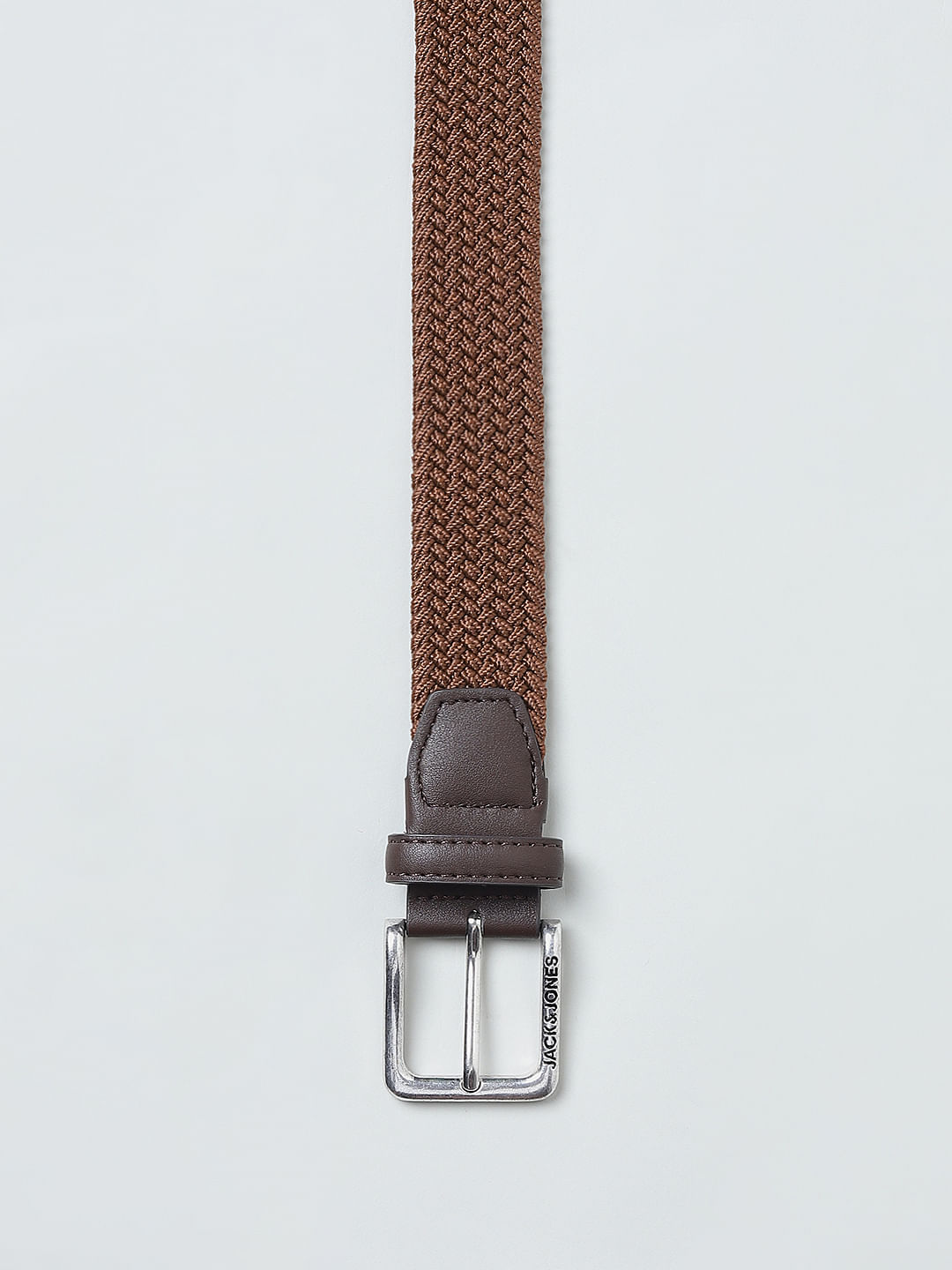 Brown Braided Belt