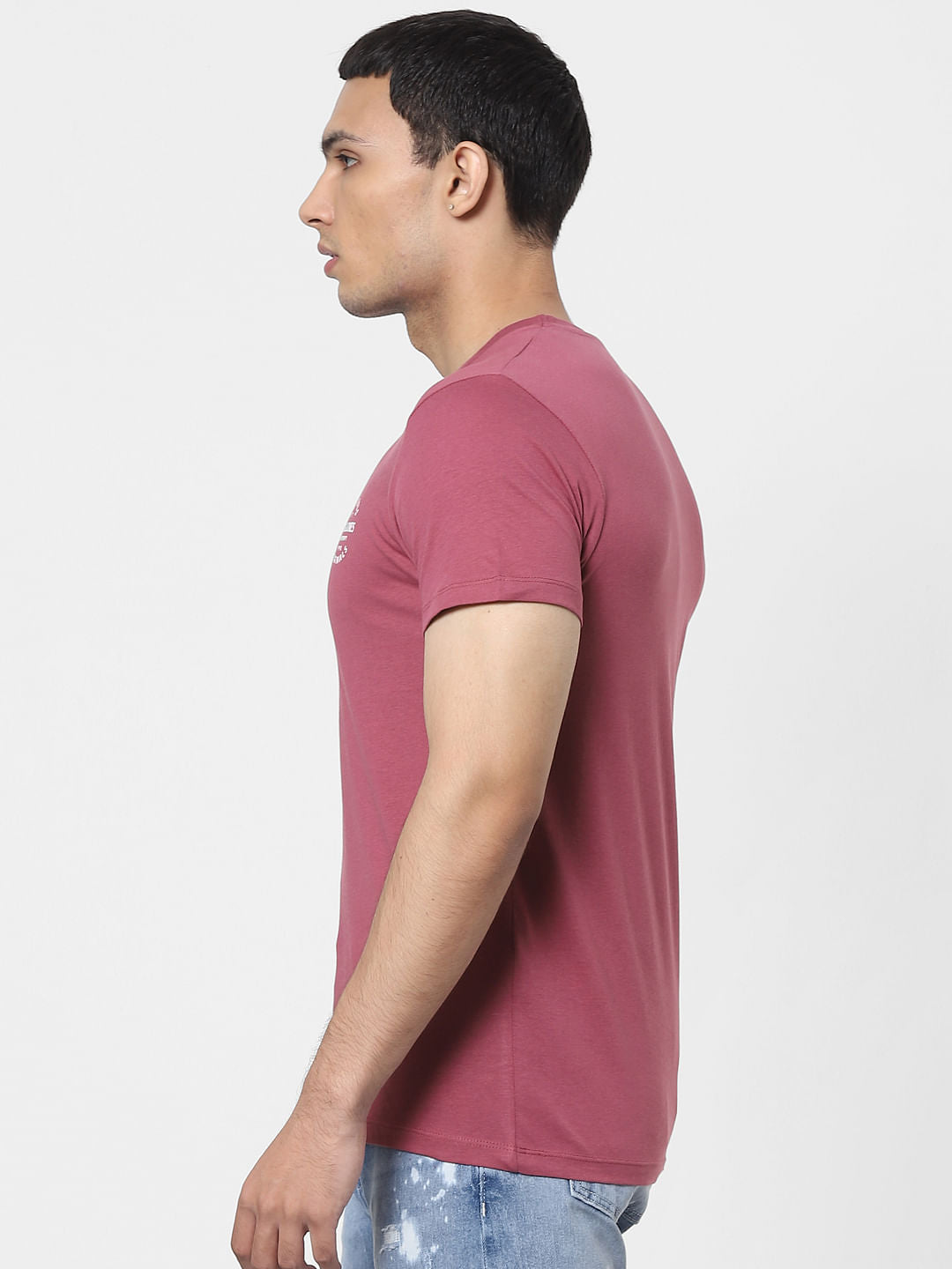 Red Crew Neck T-shirt