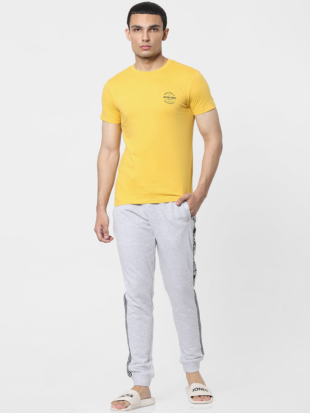 Yellow Crew Neck T-shirt