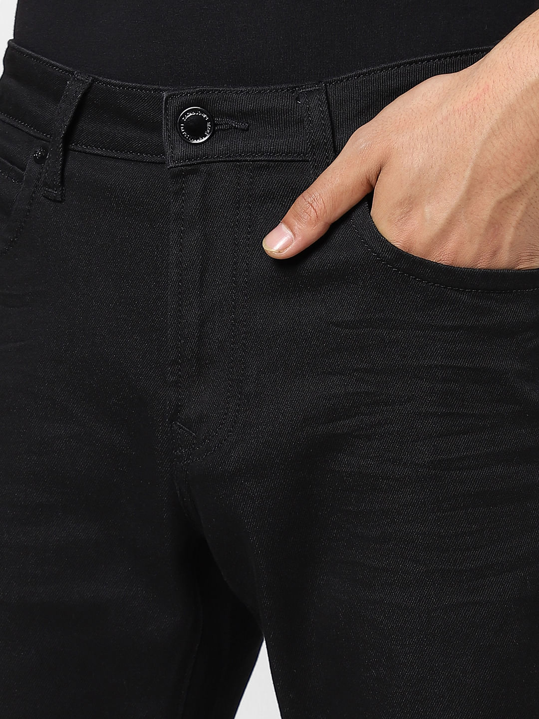 Black High Rise Ray Bootcut Jeans